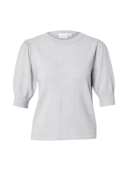 VILA Pulover VIRil deschis gri