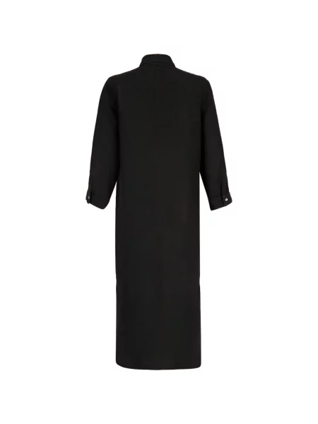 Rochie tip cămașă 120% Lino negru