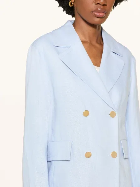 S Max Mara Lniana Marynarka Avenue blau