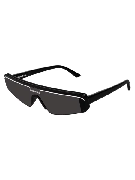 Okulary przeciwsłoneczne Balenciaga Ski czarne