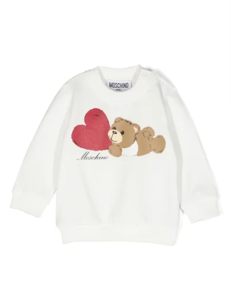 Bluza dziecięca Moschino biała
