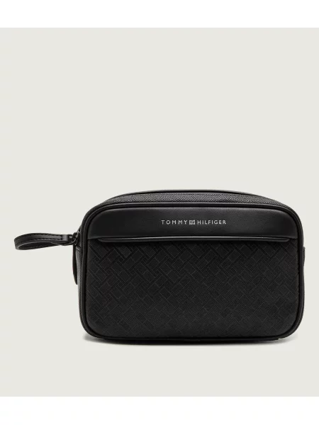 Tommy Hilfiger Kozmetikai táska TH Modern Monogram fekete