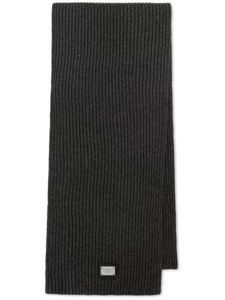 Fular Dolce & Gabbana tricotate gri