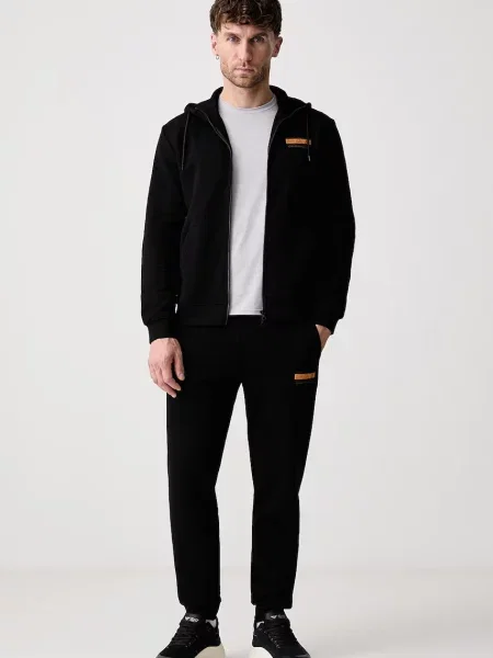 Emporio Armani compleu de trening pentru bărbați cu negru