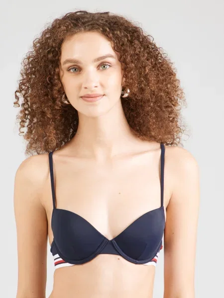 Tommy Hilfiger Underwear Bikinový top námornícka modrá / červená biela