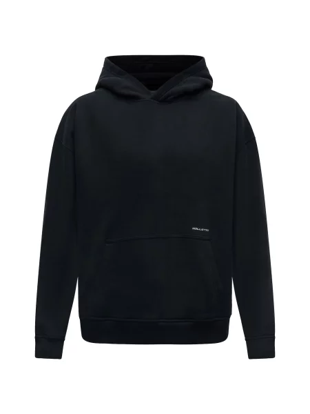 HOLLISTER Mikina tmavě šedá černá