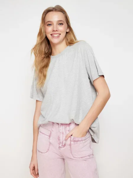 Trendyol Футболка сірий