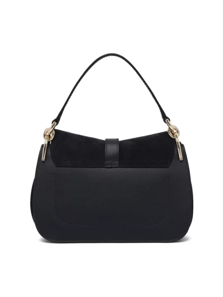 Torebka Furla zamszowa czarna