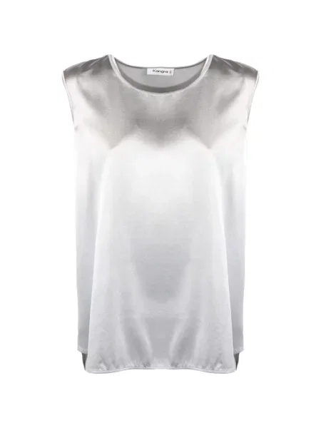 Top Kangra fără mâneci gri