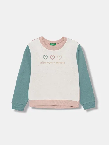 United Colors of Benetton mikina dětská bílá