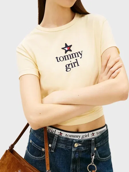 Футболка Tommy Jeans жовта