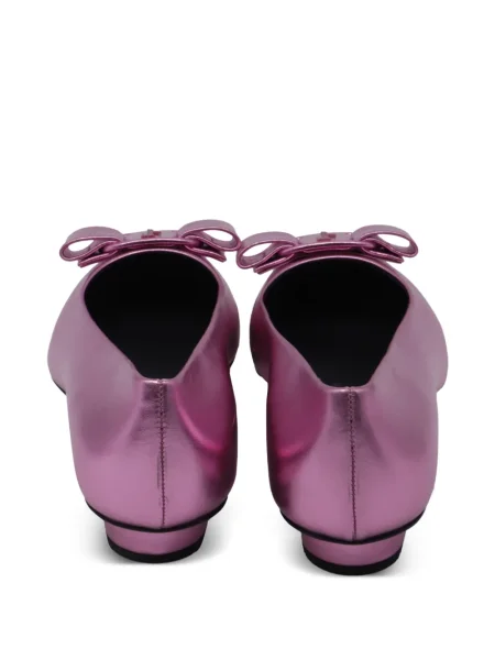 Baleríny Ferragamo Pre-owned s mašlí růžové