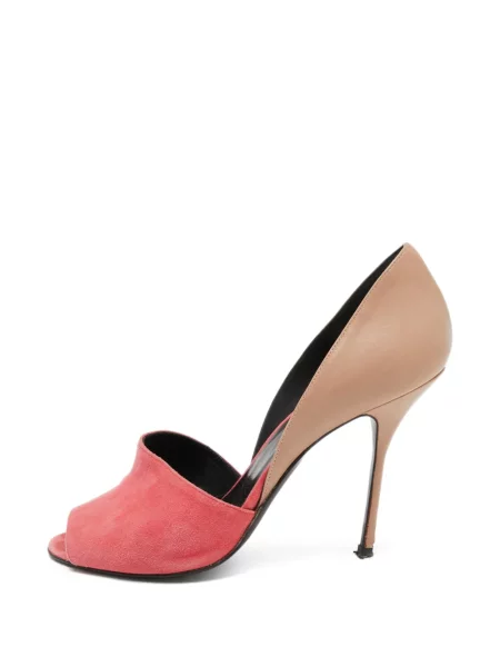 Pantofi cu toc Pierre Hardy din piele roz