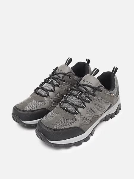 Кросівки YUKI комбінований верх сірий