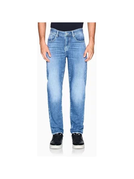 Jeansy Armani Exchange niebieskie