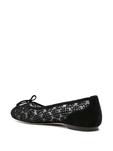 Balerinke Manolo Blahnik bez pete crna