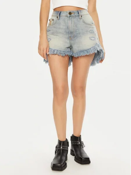 Jeans kratke hlače One Teaspoon modra