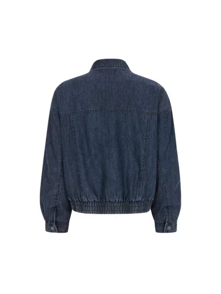 Soft Rebels Geacă de primăvară-toamnă SRBindi denim albastru