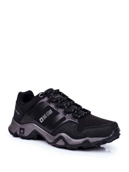 Pantofi Big Star Shoes de drumeție negru
