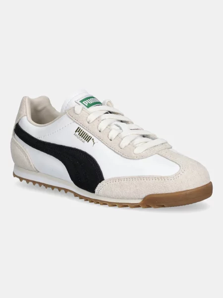 Pantofi Puma din piele alb