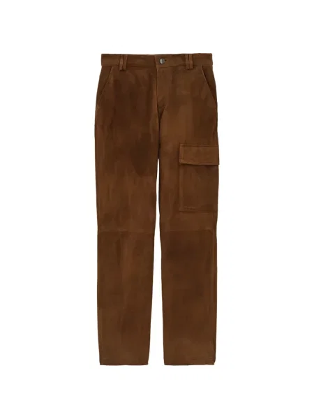 Pantaloni cargo Ba&sh conici maro