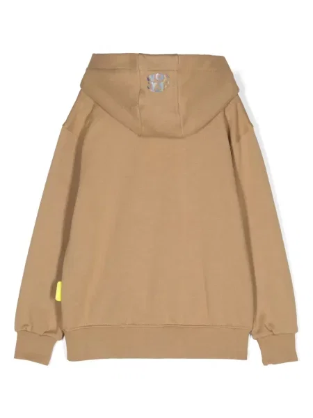 Bluza z kapturem dziecięca Barrow brązowa
