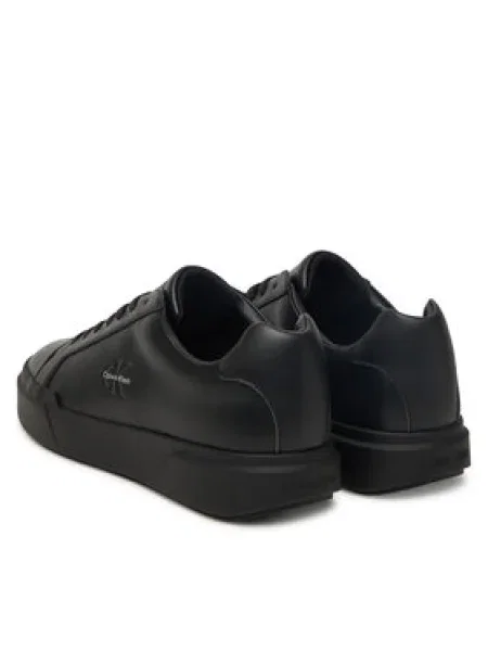 Calvin Klein Sneakersy Chunky Cupsole Laceup Lth Čierna biela