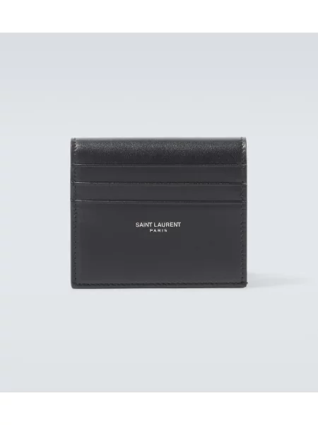 Portofel Saint Laurent din piele negru