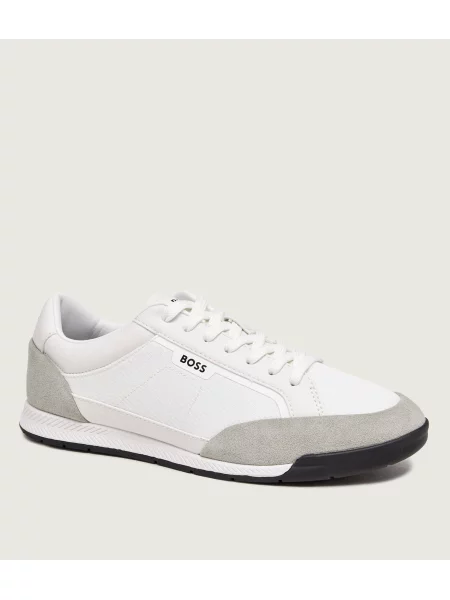 BOSS BLACK Sneakers Nitan_Lowp_mirspu alb