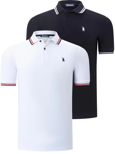 Polo majica Dewberry črna
