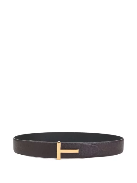 Curea Tom Ford din piele maro