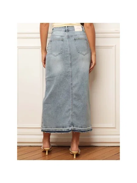 Fustă La Modeuse albastru