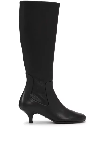 Botine Marsell din piele negru