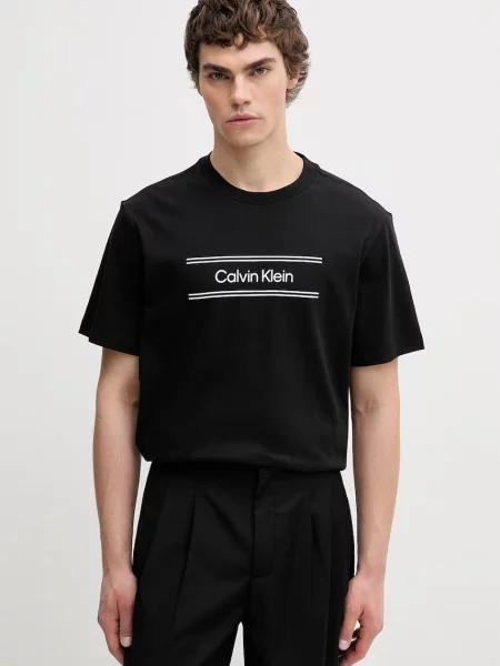 Calvin Klein t-shirt ανδρικό μαύρο