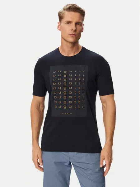 Bugatti T-Shirt Σκούρο μπλε