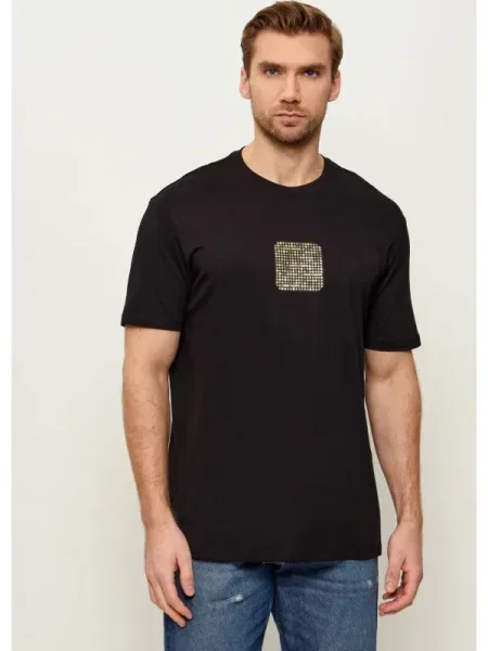 Armani Exchange Tricou negru