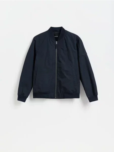 Reserved Geacă bomber bleumarin