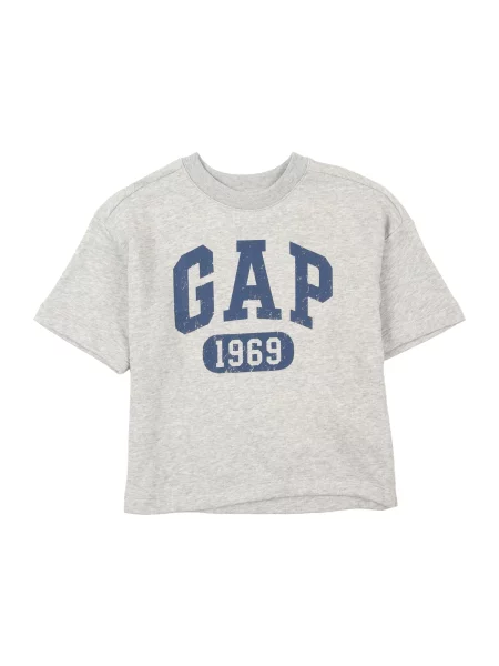 GAP Majica tamno / svijetlosiva plava