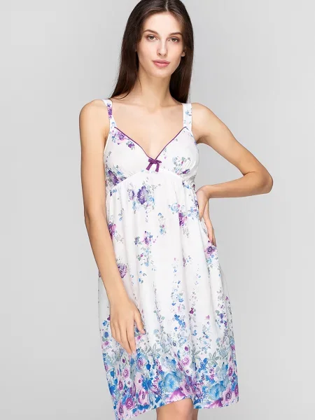 Нічна сорочка CYBERJAMMIES Andrea бавовна/модал фіолетовий