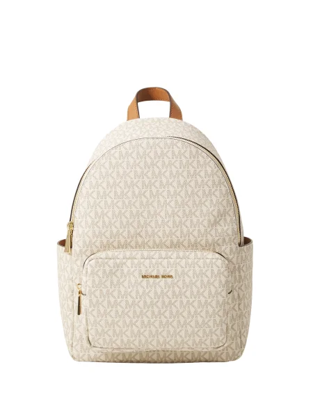 MICHAEL Michael Kors Rucsac maro cămilă / ecru / deschis / auriu bej