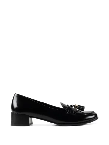Pantofi loafer Tory Burch din piele negru