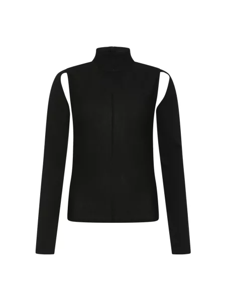 Sweter Khaite wełniany czarny