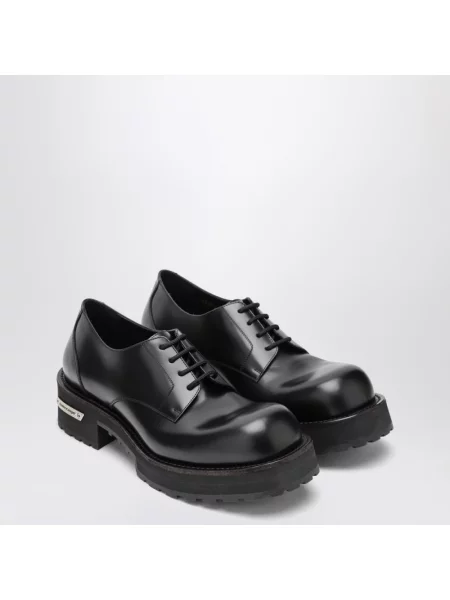 Derby Balenciaga skórzany czarny