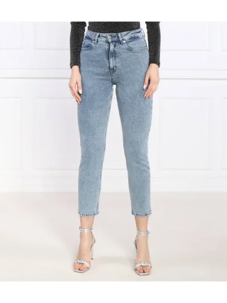 Blugi skinny Hugo skinny fit albastru