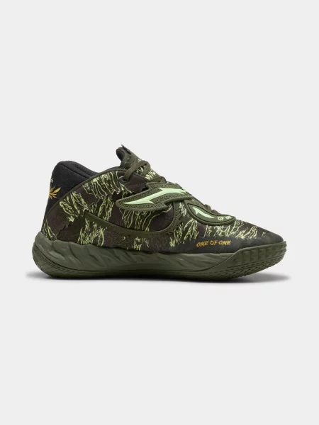 Жіночі Кросівки повсякденні PUMA Camo комбінований верх зелений