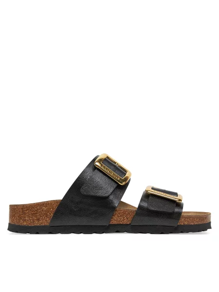Natikači Birkenstock z zaponko črna