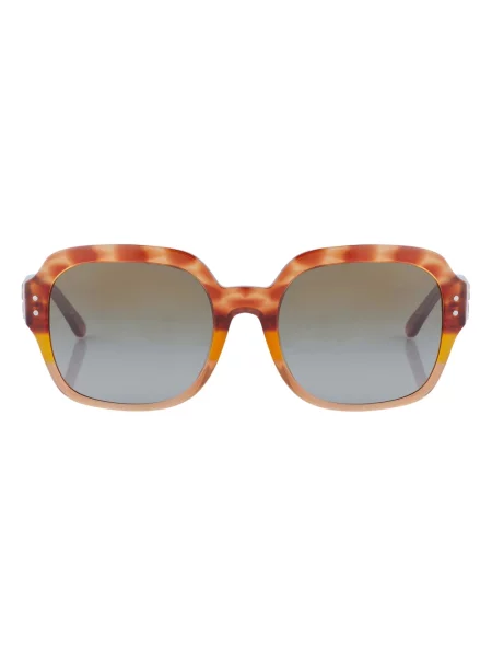 Okulary przeciwsłoneczne Tory Burch brązowe