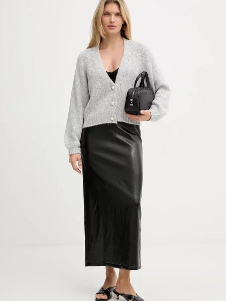 Кардиган з домішкою вовни Haveone легкий сірий