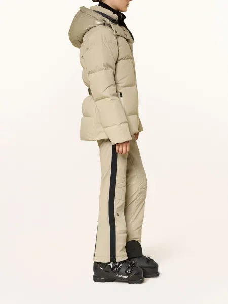 Altitude Spodnie Narciarskie Z Softshellu Randy Star beige czarne