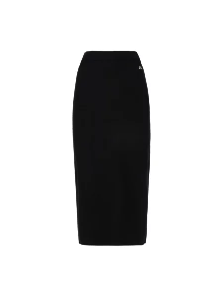 Dzianinowa spódnica Dolce And Gabbana czarna
